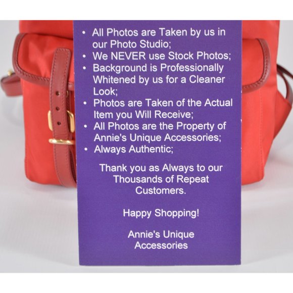 Prada Zaino Tessuto Nylon Backpack Purse Bag - Picture 3 of 12